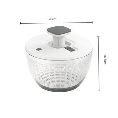 Centrifuga Secadora de Salada com Botão Acionador Inteligente