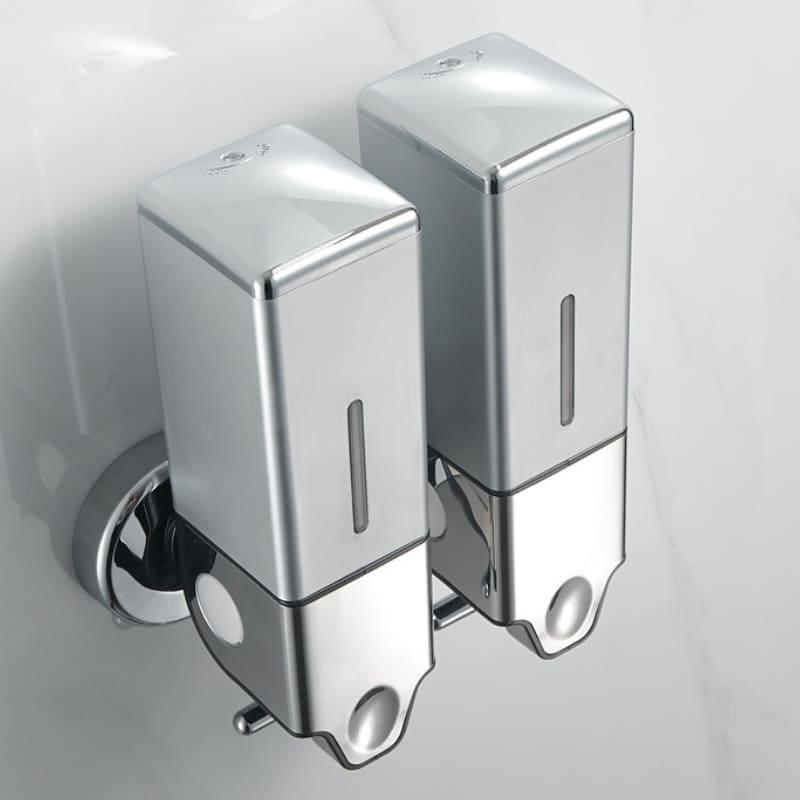 Dispenser de Sabonete Líquido Shampoo Condicionador Quadrado