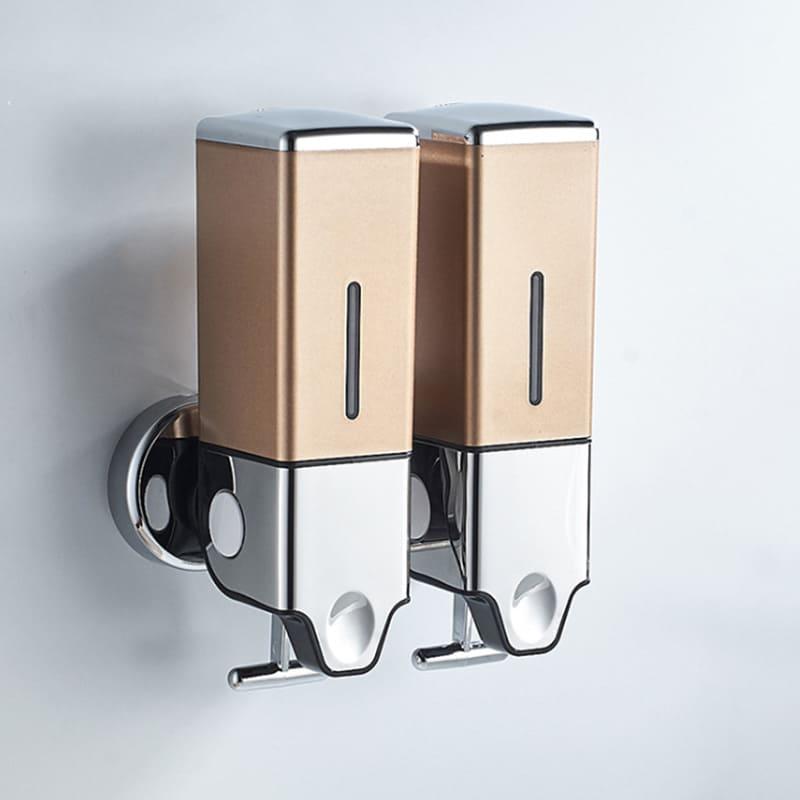 Dispenser de Sabonete Líquido Shampoo Condicionador Quadrado
