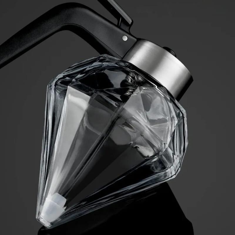 Meleira de Vidro Porta Mel Dispenser com Base