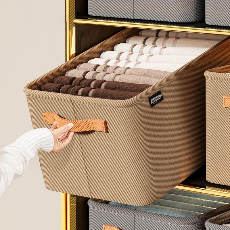 Organizador de Guarda Roupas Dobrável Multiuso Indigo