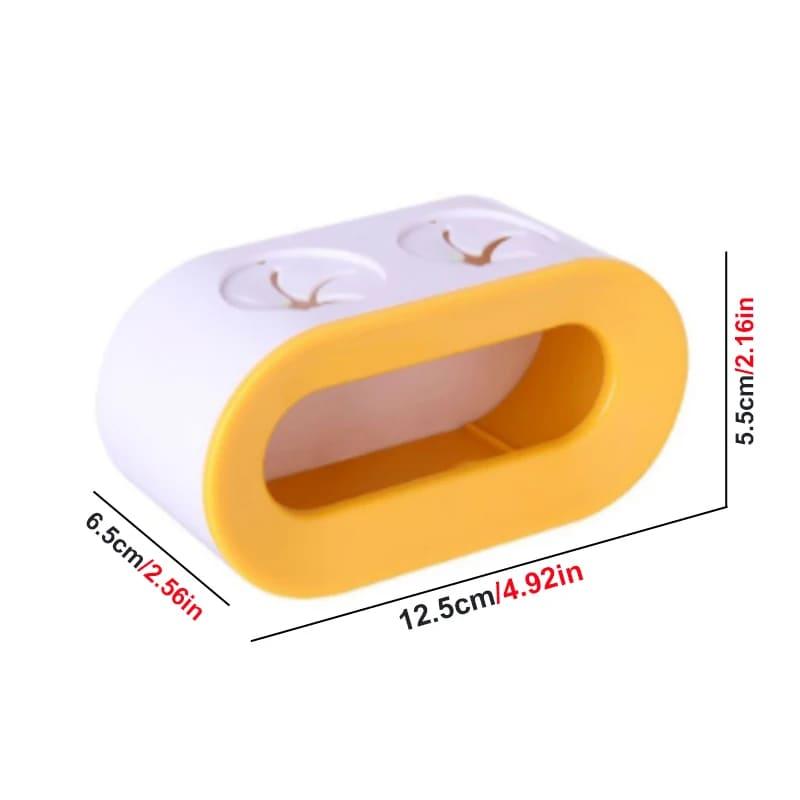 Porta Escova de Dente e Pasta Parede Organizador