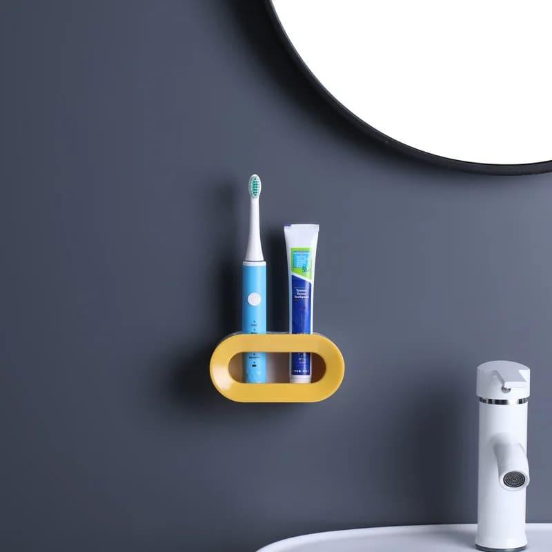 Porta Escova de Dente e Pasta Parede Organizador