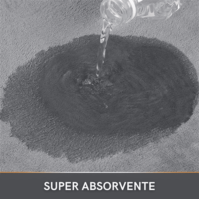 Tapete para Banheiro Antiderrapante Absorvente Veludo