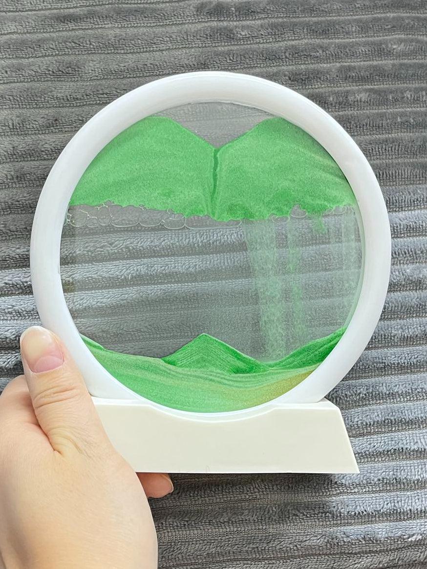Ampulheta Interativa 3D Enfeite Decorativo + Diminuição de estresse