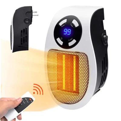 Aquecedor Elétrico Portátil para Tomada com Controle Remoto