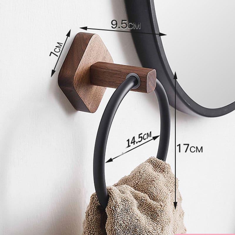 Conjunto Suporte para Banheiro Porta Toalha Banheiro