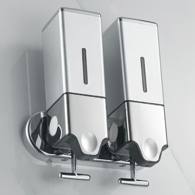 Dispenser de Sabonete Líquido Shampoo Condicionador Quadrado