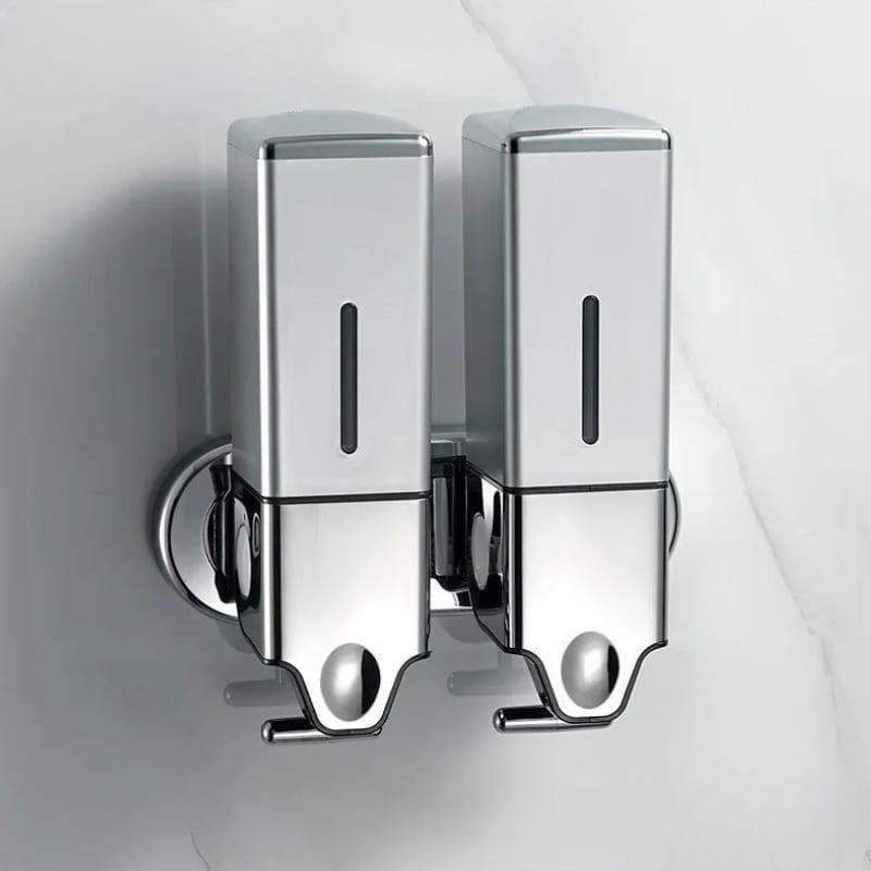 Dispenser de Sabonete Líquido Shampoo Condicionador Quadrado