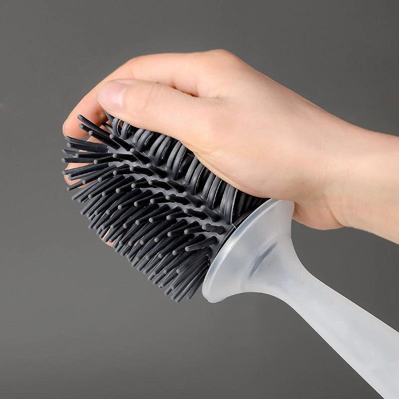 Escova de Limpeza para Vaso com Dispensador Recarregável
