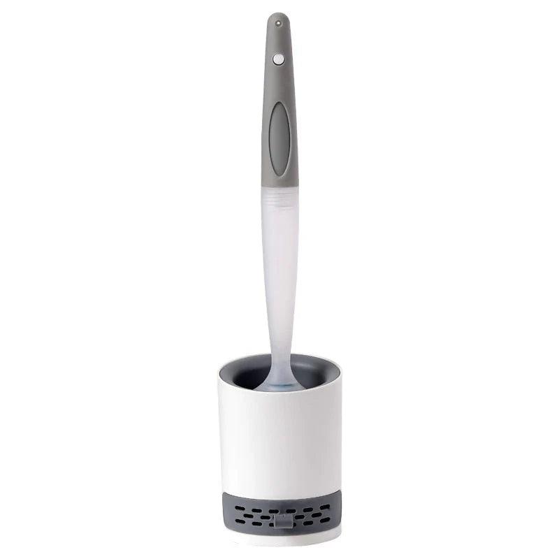 Escova de Limpeza para Vaso com Dispensador Recarregável