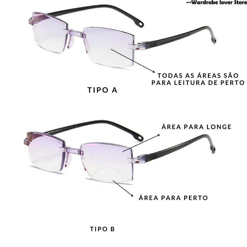 COMPRE 1 LEVE 2 - Óculos de Grau Inteligente adaptável+BRINDE