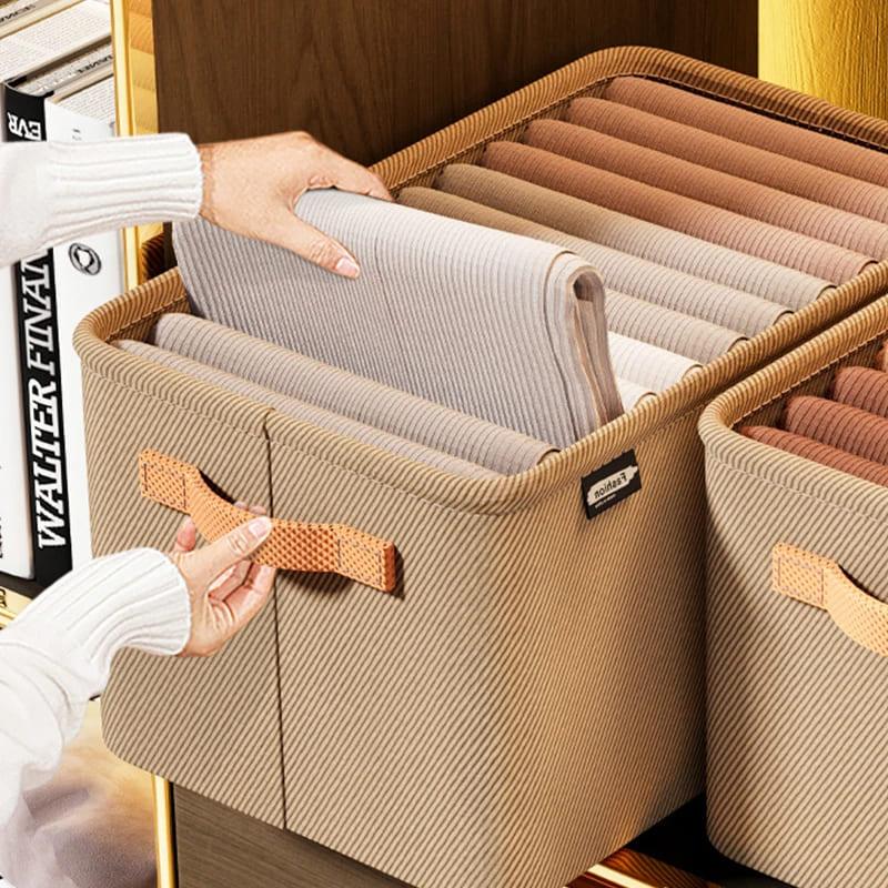 Organizador de Guarda Roupas Dobrável Multiuso Indigo