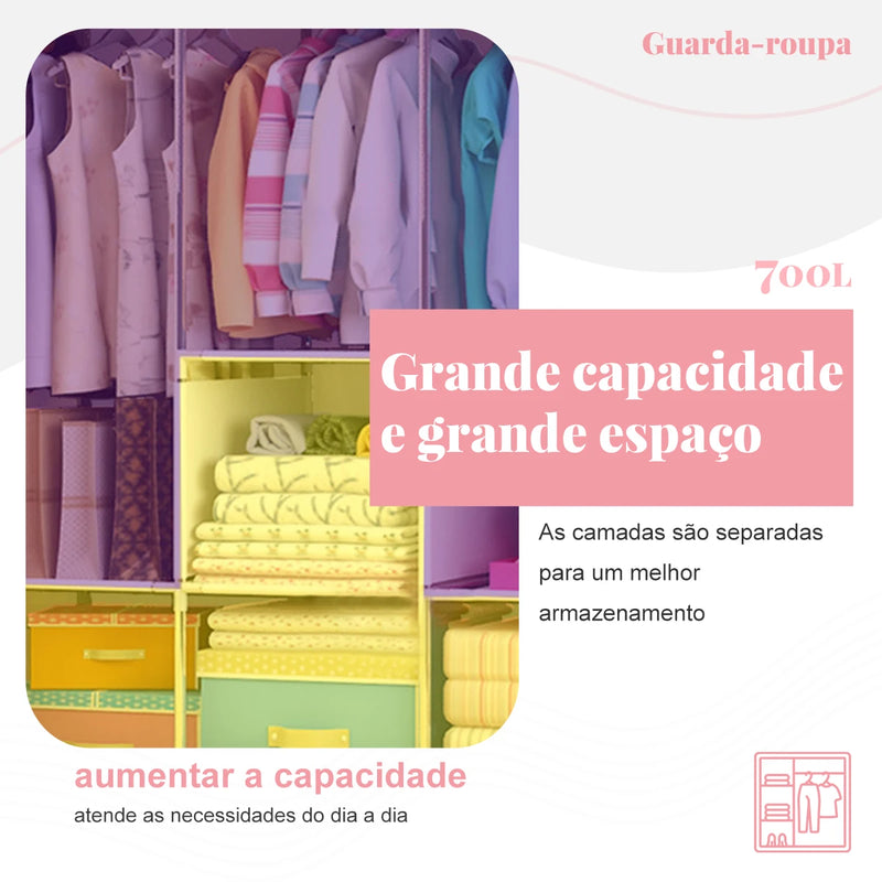 Guarda Roupas Dobrável