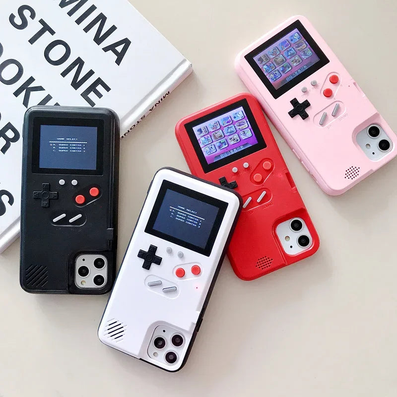 Capa de iPhone RetroCase com MAIS DE 30 JOGOS nostálgicos + CABO USB DE BRINDE!