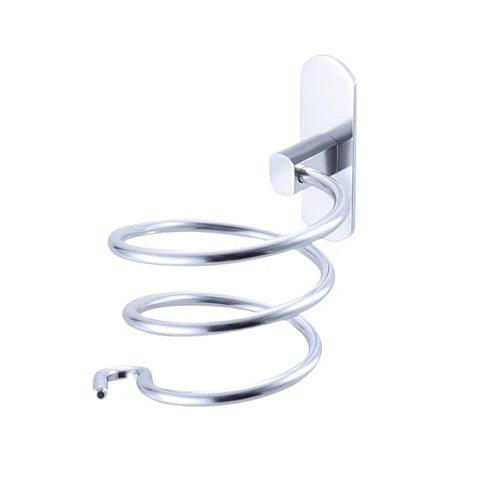 Suporte para Secador de Cabelo de Parede em Alumínio