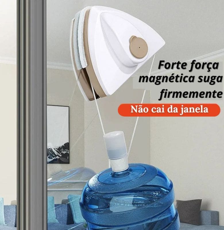 Limpador de vidros MagnéticPRO Dupla face - Glass Master